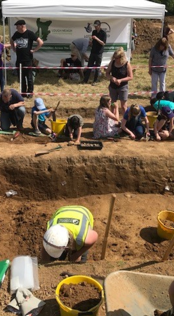 Archaelogical Dig at Brocagh