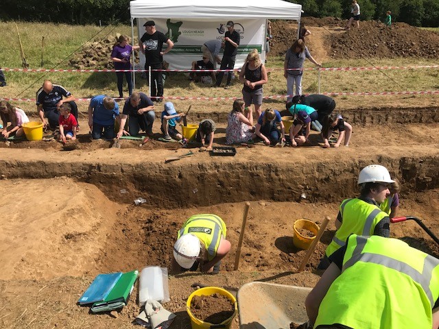 Archaelogical Dig at Brocagh